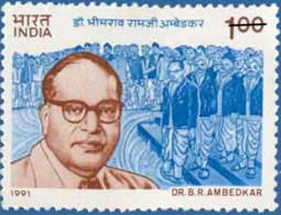INDIA 1991 BIRTH CENTENARY OF DR BHIMRAO RAMJI AMBEDKAR SINGLE STAMP MNH - Ungebraucht