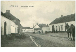 Belgique .n°39562 . Harchies.rue Et Place Du Rivage - Bernissart