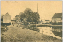 Belgique .n°39565 . Blaton.cinquieme Ecluse.peniche - Bernissart