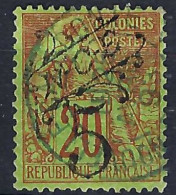 NOUVELLE CALEDONIE Ca.1902: Le Y&T 36 Obl. - Gebraucht