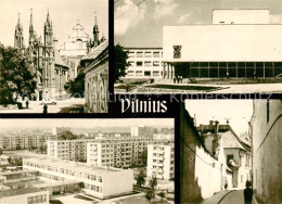 Vilnius Ein Gothikensemble Kulturpalast Der Bauarbeiter Armija Prospekt Burggass - Lithuania