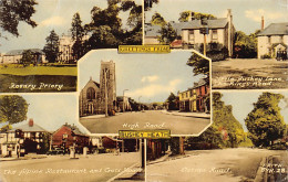 England - BUSHEY HEATH - Rosary Priory - Little Bushey Lane - High Road - Elstree Road - The Alpine Restaurant - Hertfordshire