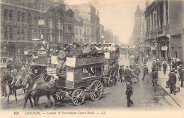 England - LONDON - Corner Of Tottenham Court Road - Publ. Levy L.L. 107 - Buckingham Palace