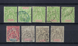 NOUVELLE CALEDONIE Ca.1900-04: Lot D' Obl. - Gebraucht