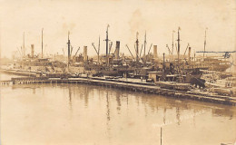 Rep. Dominicana - SAN PEDRO DE MACORÍS - Muelle - Año 1919 - POSTAL FOTO Real Photo - Ed. Desconocido - Dominikanische Rep.
