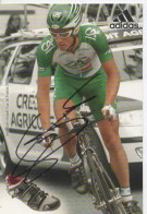 CYCLISME TOUR DE FRANCE AUTOGRAPHE DE SEBASTIEN HINAULT - Ciclismo