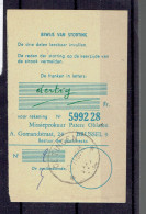 Hman - Récipissé Halte De Oetingen 1965 - Storia Postale