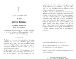 Georges De Leeuw (1939-1987) - Images Religieuses