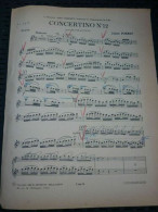 Partition Concertino N12 Pour Flûte Et Piano Par Julien Porret - Scores & Partitions