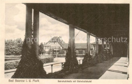 Bad Saarow Bahnhofshalle Mit Bahnhofshotel - Bad Saarow