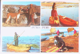 ► Perou Lago Titicaca , Pastor Artisanat - Pérou