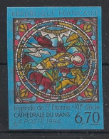 FRANCE - 1994 - N°YT. 2859a - Vitrail - Le Mans - VARIETE Non Dentelé / Imperf. - Neuf Luxe ** / MNH / Postfrisch - 1991-2000