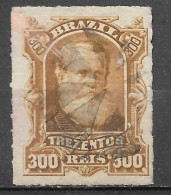 Brasil 1877 RHM 44 D. Pedro II - Percê - Barba Branca 300 Reis - Gebruikt
