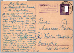 Landpoststempel Pommern Als Ganzsache Klingbeck über Gramenz #NX908 - Other & Unclassified