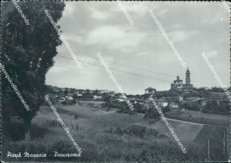 Bu280 Cartolina Piova' Massaia Panorama Provincia Di Asti Piemonte - Asti