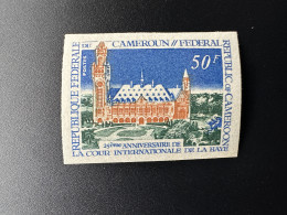 Cameroun 1971 Mi. 660 ND IMPERF 25e Anniversaire Cour Internationale Justice La Haye Architecture Bâtiment Palais Paix - Comunità Europea