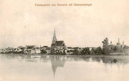 Demmin Mecklenburg Vorpommern Panorama Mit Wasserspiegelung - Demmin