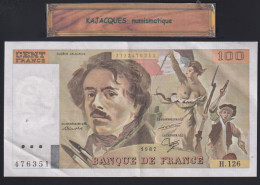 100F DELACROIX 126.H - 100 F 1978-1995 ''Delacroix''