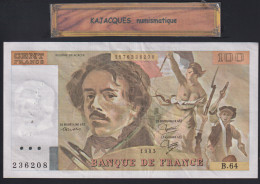 100F DELACROIX 64.B - 100 F 1978-1995 ''Delacroix''