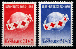 Dänemark Michel-Nr. 375-376 Postfrisch - Nuevos