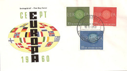 ALLEMAGNE /EUROPA / ENVELOPPE FDC  N° YVERT: 210 à 212- N° MICHEL: 337 à 339 - 1948-1960