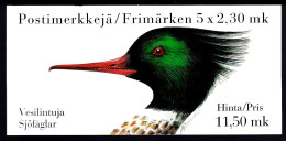 CARNET DE LA FINLANDE OISEAUX DE PLAN D'EAU CANARD...BIRD - Ducks