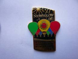 Pin S MONGOLFIERE BIERE WARSTEINER 2003 NIGHTLOW EDITION LIMITEE NEUF - Airships