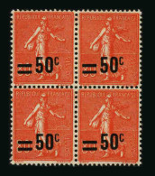 FRANCE - YT 220 ** X4 - BLOC DE 4 TIMBRES NEUFS ** - Neufs
