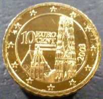 Austria - 10 Centesimi 2003 - KM# 3085 - Austria