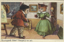 Chats Humanises On M'appelle Mimi Pourquoi Je Ne Sais - Cats