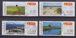 Denmark 2010 Mi. 52-55 Automatmarken Frama Labels Bilder Aus Dänemark Complete Set !! - Viñetas De Franqueo [ATM]