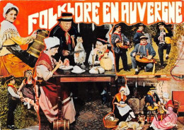 Groupe Folklorique AUVERNHA DANSAIRA Clermont Ferrand 9(scan Recto-verso) MA336 - Auvergne Types D'Auvergne