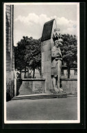 AK Bad Windsheim, Partie Am Kriegerdenkmal - Bad Windsheim
