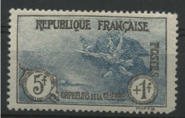 N° 232 COTE 150 € Orphelins De La Guerre Neuf * (MH). Voir Description - Neufs