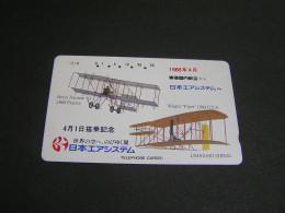 JAPAN Phonecards  Airplanes .. - Aviones