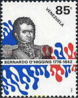 177598 MNH VENEZUELA 1980 200 ANIVERSARIO DEL NACIMIENTO DEL GENERAL BERNARDO O' HIGGINS - Militaria