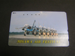 JAPAN Phonecards  Airplanes .. - Aviones