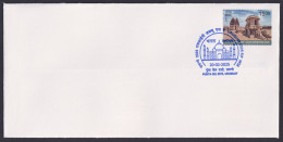 Inde India 2025 Special Cover Uruguay Exhibition, Taj Mahal Architecture Tourism Monument Mughal Muslim, Punta Del Este - Covers & Documents