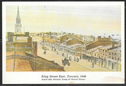 Toronto, Ontario, King Street East, 1846, Unused - Toronto