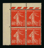 FRANCE -  YT 194 ** X4 - BLOC DE 4 TIMBRES NEUFS ** - Neufs