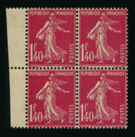 FRANCE -  YT 196 ** X4 - BLOC DE 4 TIMBRES NEUFS ** - Neufs