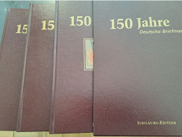 Bücher Deutsche Post: 150 Jahre Briefmarken In Deutschland 3 Bände Mit Briefmarken 1999 - Sonstige & Ohne Zuordnung