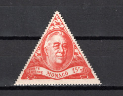 MONACO  PA  N° 21    NEUF AVEC CHARNIERE   COTE 1.90€   PRESIDENT ROOSEVELT - Airmail