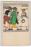 ILLUSTRATEUR JOSEF DIVEKY #FG62611 SERIE WIENER WERKSTAETTEN N°173 KAISER JOSEPH II WIEN 1908 - Wiener Werkstätten