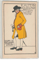 ILLUSTRATEUR BERTOLD LOFFLER #FG62612 SERIE WIENER WERKSTAETTEN N°175 KAISER JOSEPH II BURGER WIEN 1908 - Wiener Werkstätten