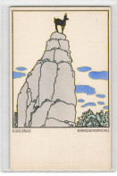 ILLUSTRATEUR WENZEL OSWALD #FG62112 SERIE WIENER WERKSTAETTEN N° 223 KARLSBAD HIRSCHENSPRUNG - Wiener Werkstätten