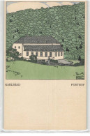 ILLUSTRATEUR JOSEF KARL SCHWETZ #FG60882 SERIE WIENER WERKSTAETTEN N° 260 KARLSBAD POSTHOF - Wiener Werkstätten