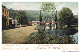 CE-BFP1-0973-BELGIQUE - CHAUDFONTAINE - Le Pont Du Chemin De Fer - Chaudfontaine