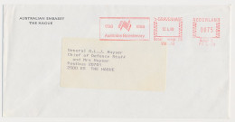 Meter Cover Netherlands 1988 Australia - Embassy - Australian Bicentenary - Ohne Zuordnung