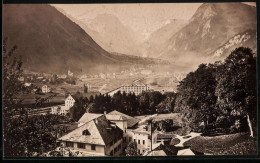 Fotografie Unbekannter Fotograf, Ansicht Glarus, Teilansicht Des Ortes - Places